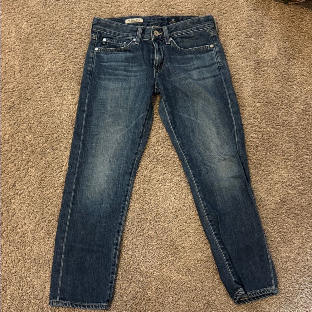 AG Adriano Goldschmied Dark Blue Denim Jeans